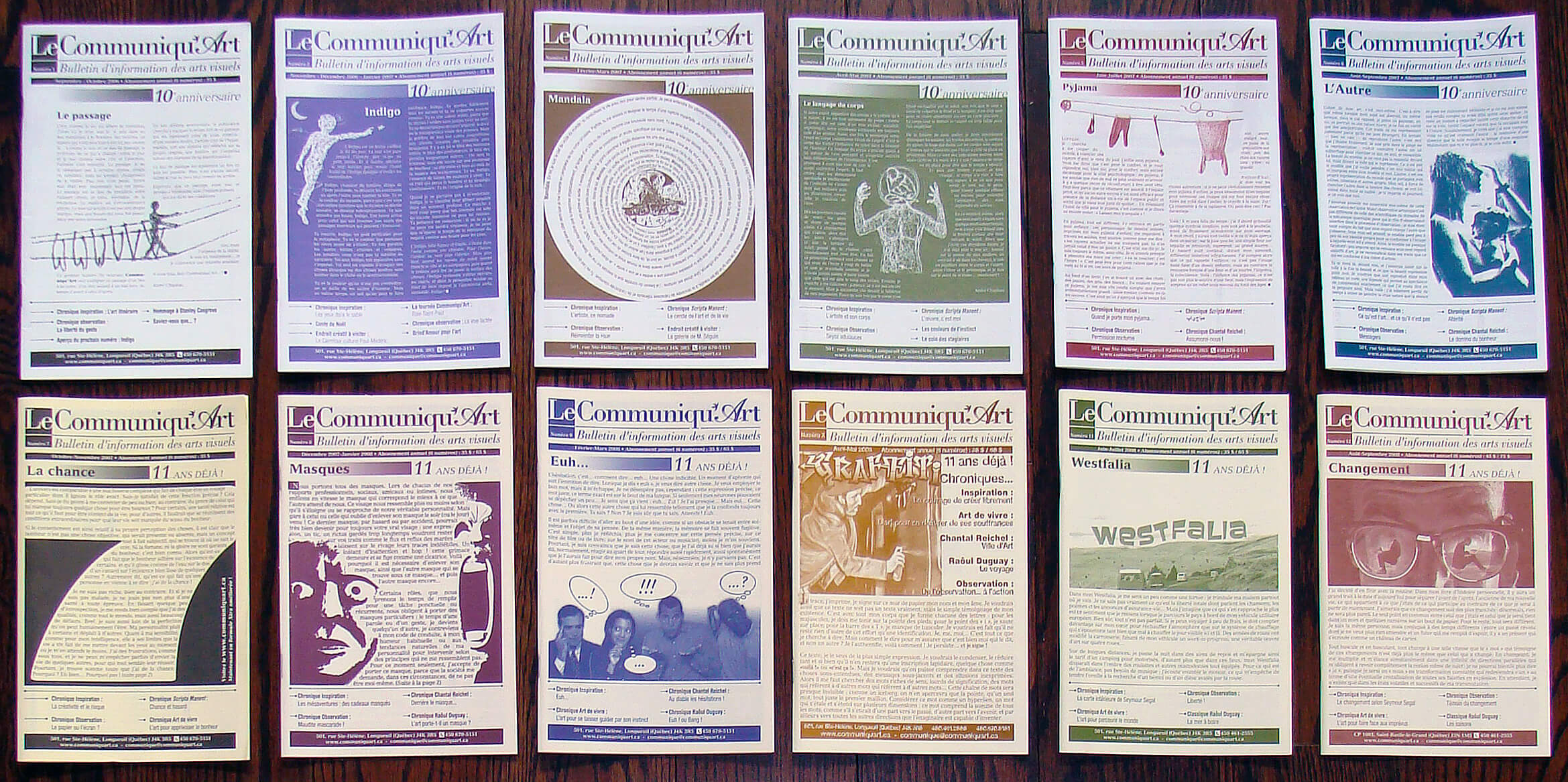 couverture-publication-bulletin-communiquart-annee-1-et-2-eric-j-hughesno-1-12